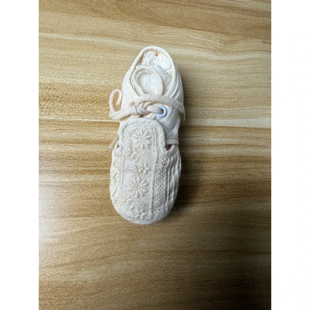 Vintage‎ Baby Shoes Leather Booties Soft Sole Infant Christening Lot